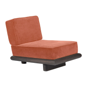 Fotel ONO 1 ceglasty Serax