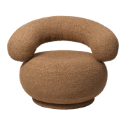 Fotel Orbo brązowy Ferm Living