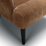 Fotel Ross brązowy Sits