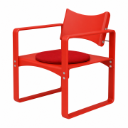 Fotel Series 270 F czerwony Verpan