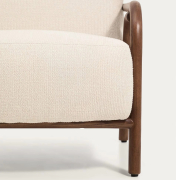 Fotel Sylo beżowy Kave home