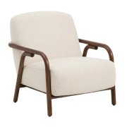 Fotel Sylo beżowy Kave home