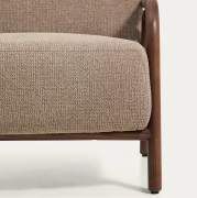 Fotel Sylo taupe Kave home