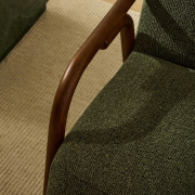 Fotel Sylo zielony Kave home