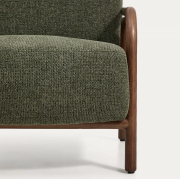 Fotel Sylo zielony Kave home