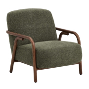 Fotel Sylo zielony Kave home