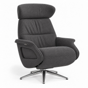 Fotel Wypoczynkowy Clement High Function Dervit Grey Flexlux