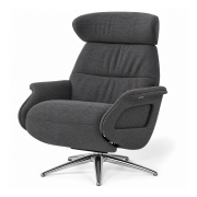 Fotel Wypoczynkowy Clement High Function Dervit Grey Flexlux