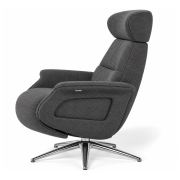 Fotel Wypoczynkowy Clement High Function Dervit Grey Flexlux