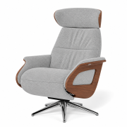 Fotel Wypoczynkowy Clement High Function Sophisto grey Flexlux