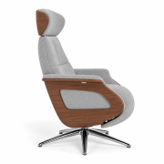 Fotel Wypoczynkowy Clement High Function Sophisto grey Flexlux