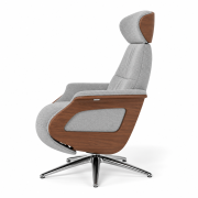Fotel Wypoczynkowy Clement High Function Sophisto grey Flexlux