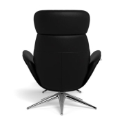 Fotel wypoczynkowy Elegant Omaha Black Flexlux