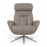 Fotel wypoczynkowy Elegant Omaha Slate Grey Flexlux