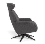 Fotel wypoczynkowy Marina Dervit grey Flexlux