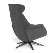 Fotel wypoczynkowy Marina Dervit grey Flexlux