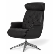 Fotel Wypoczynkowy Volden High Nature Black Flexlux