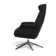 Fotel Wypoczynkowy Volden High Nature Black Flexlux