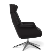 Fotel Wypoczynkowy Volden High Nature Black Flexlux