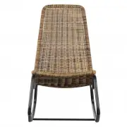 Fotel bujany Tom naturalny Woood