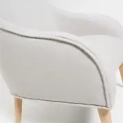 FOTEL POLK BEŻOWY