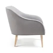FOTEL POLK SZARY