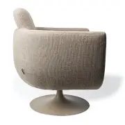 FOTEL OBROTOWY KIRK BEŻOWY pols potten