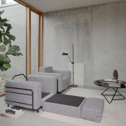FOTEL ROZKŁADANY SILVER SOFT LINE