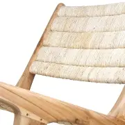 Fotel z drewna teak HKliving