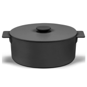 Garnek żeliwny Surface 5,5 l czarny Serax