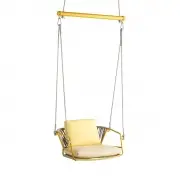 Huśtawka ogrodowa Lisa Swing pomarańczowa Scab Design