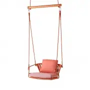 Huśtawka ogrodowa Lisa Swing pomarańczowa Scab Design