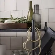 KARAFKA RIPPLE PRZYDYMIONA SZARA FERM LIVING