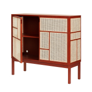 Komoda Air with legs czerwona Design House Stockholm