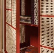 Komoda Air with legs czerwona Design House Stockholm