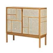 Komoda Air with legs naturalny dąb Design House Stockholm