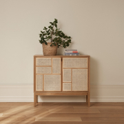 Komoda Air with legs naturalny dąb Design House Stockholm