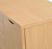 Komoda Filippa 122 cm naturalny dąb Rowico