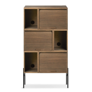 Komoda Hifive Tall przydymiony dąb Northern