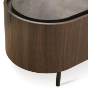 Komoda Lake 180 cm orzech - blat ceramiczny brązowy Calligaris