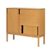 Komoda Layer With Legs dębowa Design House Stockholm