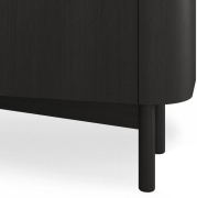 Komoda Loud czarny dąb Northern