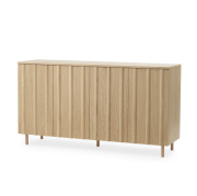 Komoda Rib 159 cm dębowa Normann Copenhagen
