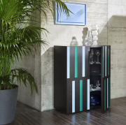 Komoda Riga-Riga 788 czarna Zanotta