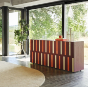 Komoda Riga-Riga 789 amarantowa Zanotta