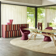 Komoda Riga-Riga 789 amarantowa Zanotta