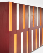 Komoda Riga-Riga 789 amarantowa Zanotta