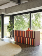 Komoda Riga-Riga 789 amarantowa Zanotta