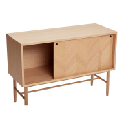 komoda dębowa 100 cm hubsch