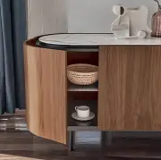 Komoda Lake 180 cm orzech Calligaris